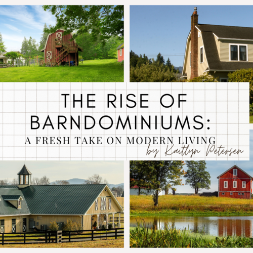 Barndominiums: A Fresh Take on Modern Living