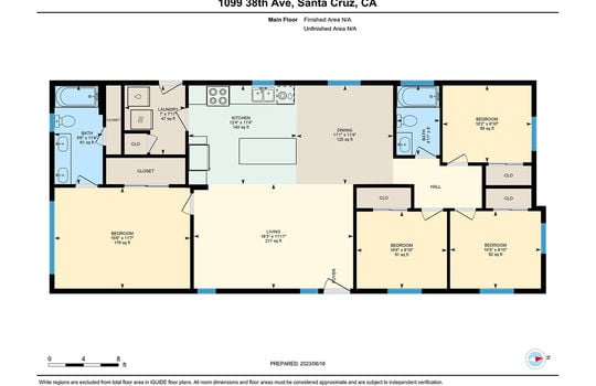 1099 38th Ave Space 33 Floor Plan