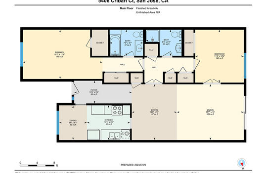 5406 Cribari Ct Floor Plan