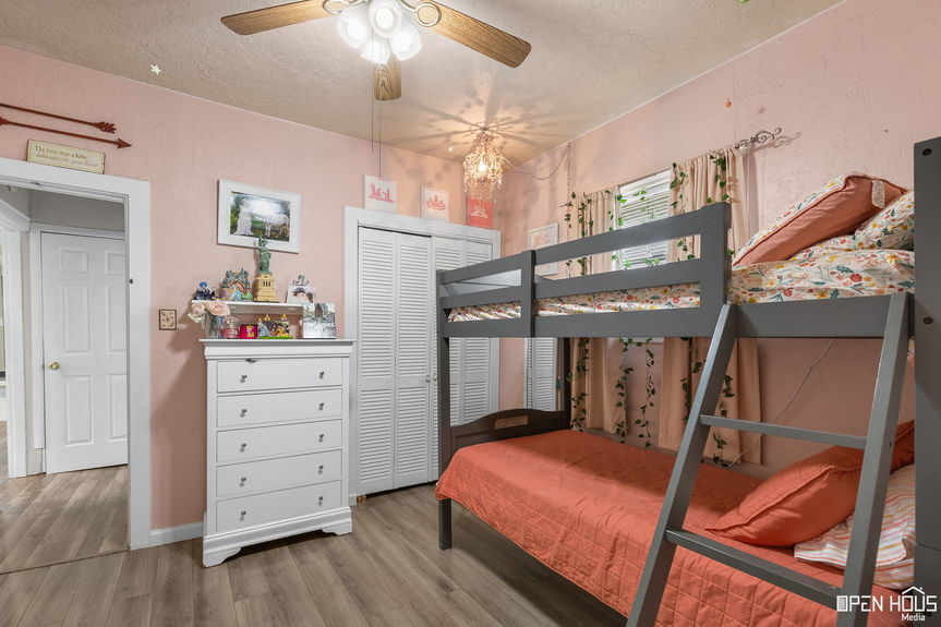 Detailed view of a room with elegant storage solutions and a neat layout.