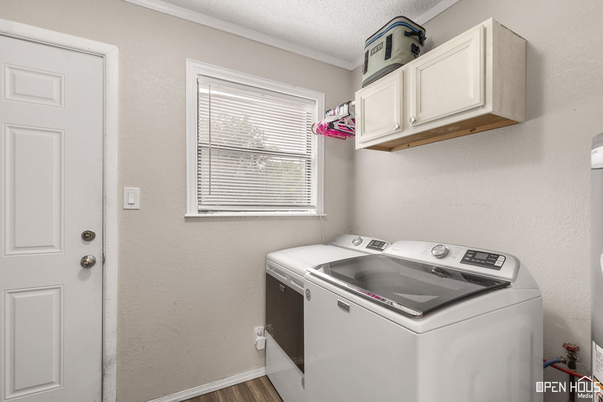 Convenient Laundry Room
