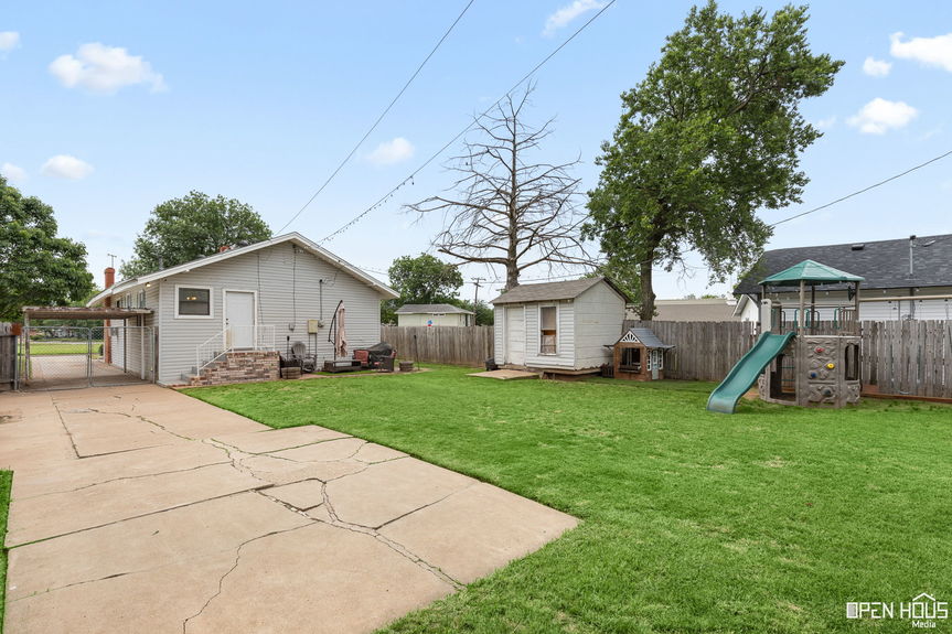 Expansive Outdoor Living Area