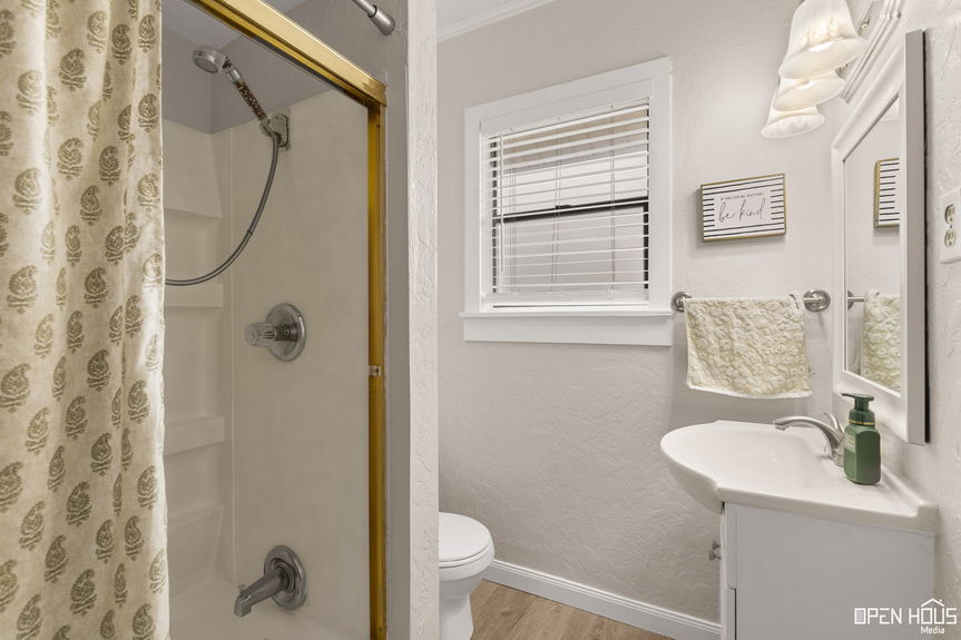Guest Bathroom with Classic Features