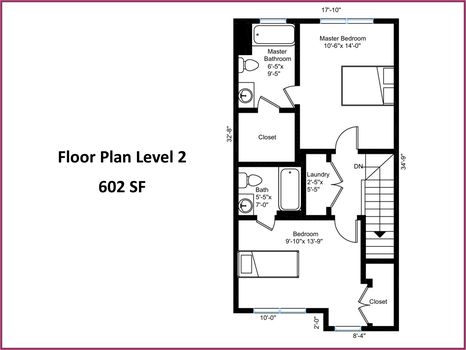 Floor Plan Level 2 - 2364 Madison Green Drive, Gastonia, NC