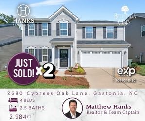 2690 Cypress Oak Lane, Gastonia, JS