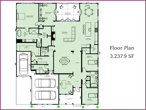Floor Plan - 210 Lanyard Lane, Belmont, NC