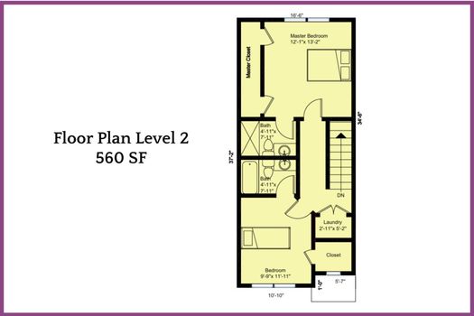 027 - Floor Plan Level 2 - 530 Dorman Street, Belmont, NC