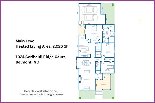 Main Level - 1024 Garibaldi Ridge Court, Belmont, NC