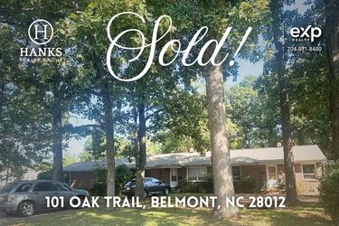 Sold- 101 Oak Trail, Belmont, NC 28012