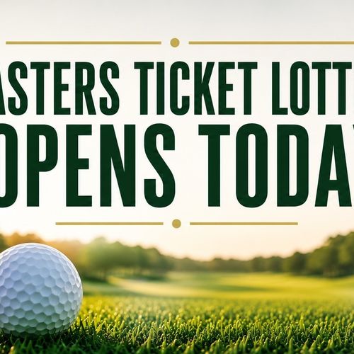Masters Ticket Lottery