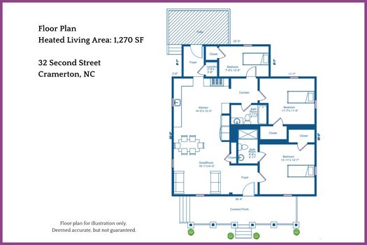 32 Second Street Floorplan