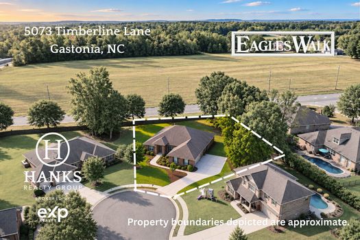 Branded Boundary Photo - 5073 Timberline Lane, Gastonia, NC