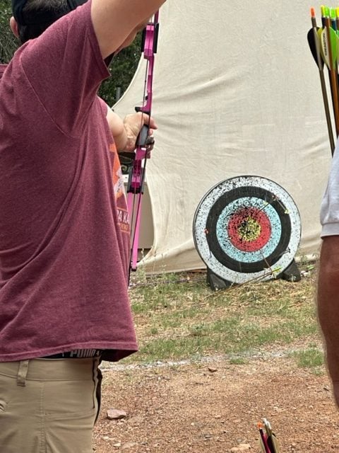 Archery In Tonto Natural State Bridge Park