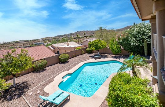 4 bedroom Fountain Hills home for sale with pool and mountain views