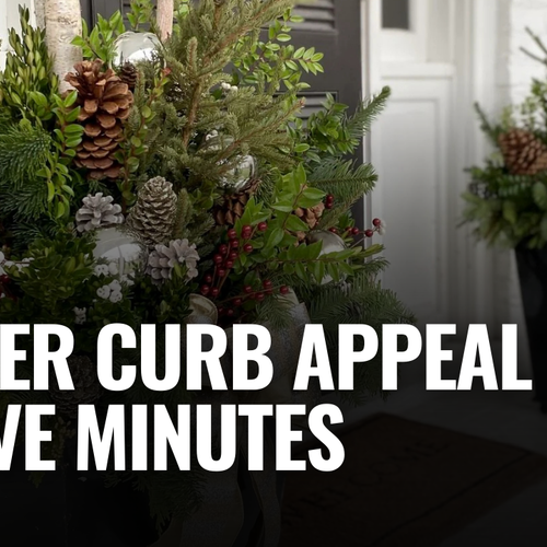 Winter Curb Appeal In Five Minutes