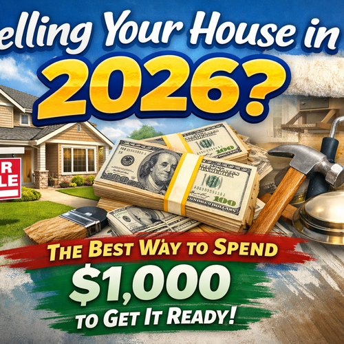 Selling Your House in 2026? The Best Way to Spend $1,000 to Get It Ready