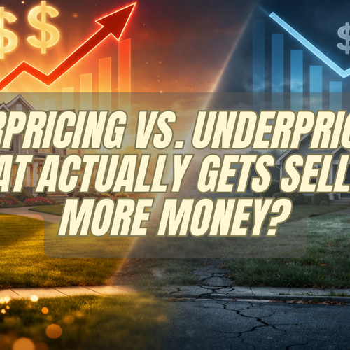 Overpricing vs. Underpricing: What Actually Gets Sellers More Money?