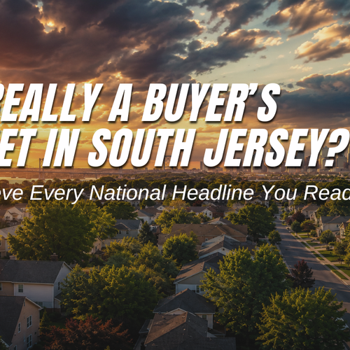 Is It REALLY a Buyer’s Market in South Jersey? Don’t Believe Every National Headline You Read
