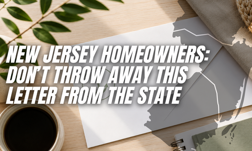 NJ Homeowners: Don’t Throw Away This Letter From &hellip;