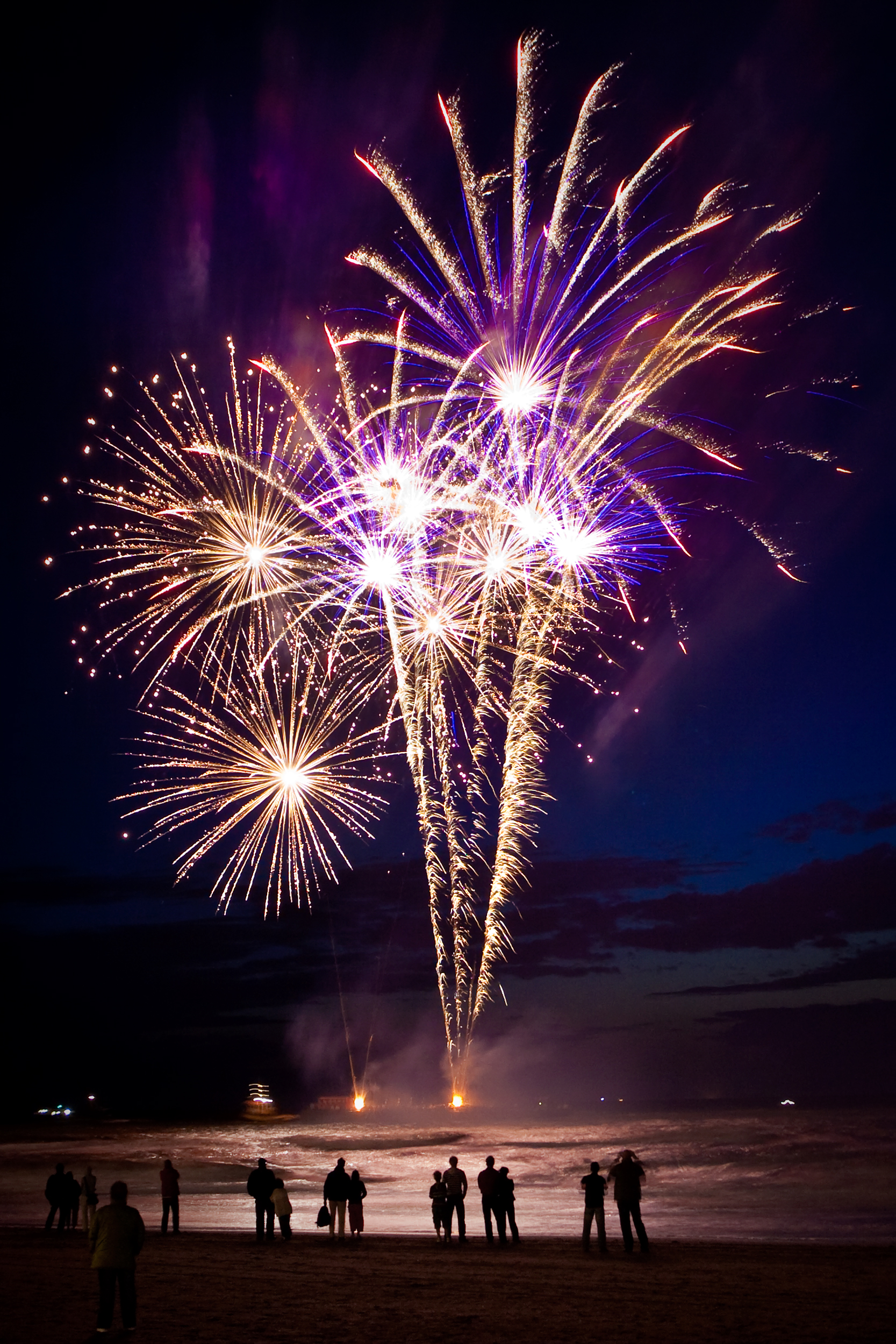 new year's eve Fireworks around west cobb