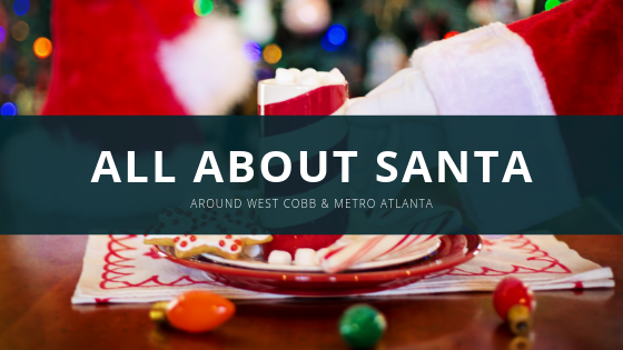 Santa's Arrival Around West Cobb