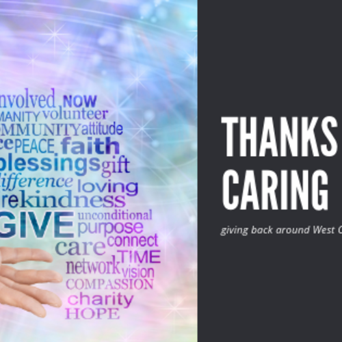 Thanks for Caring - Giving Back Around West Cobb