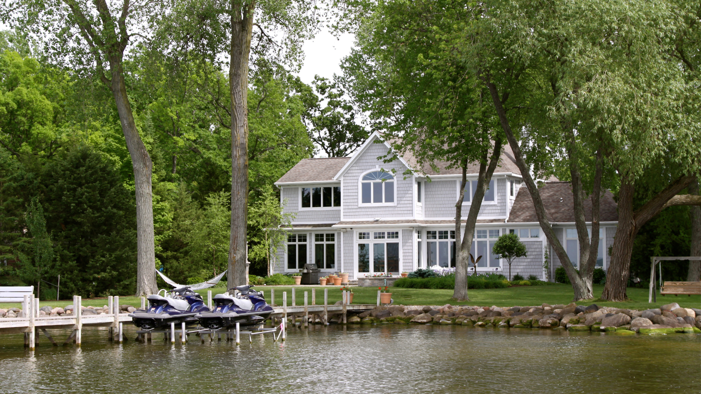 Lake Arrowhead homes with dock