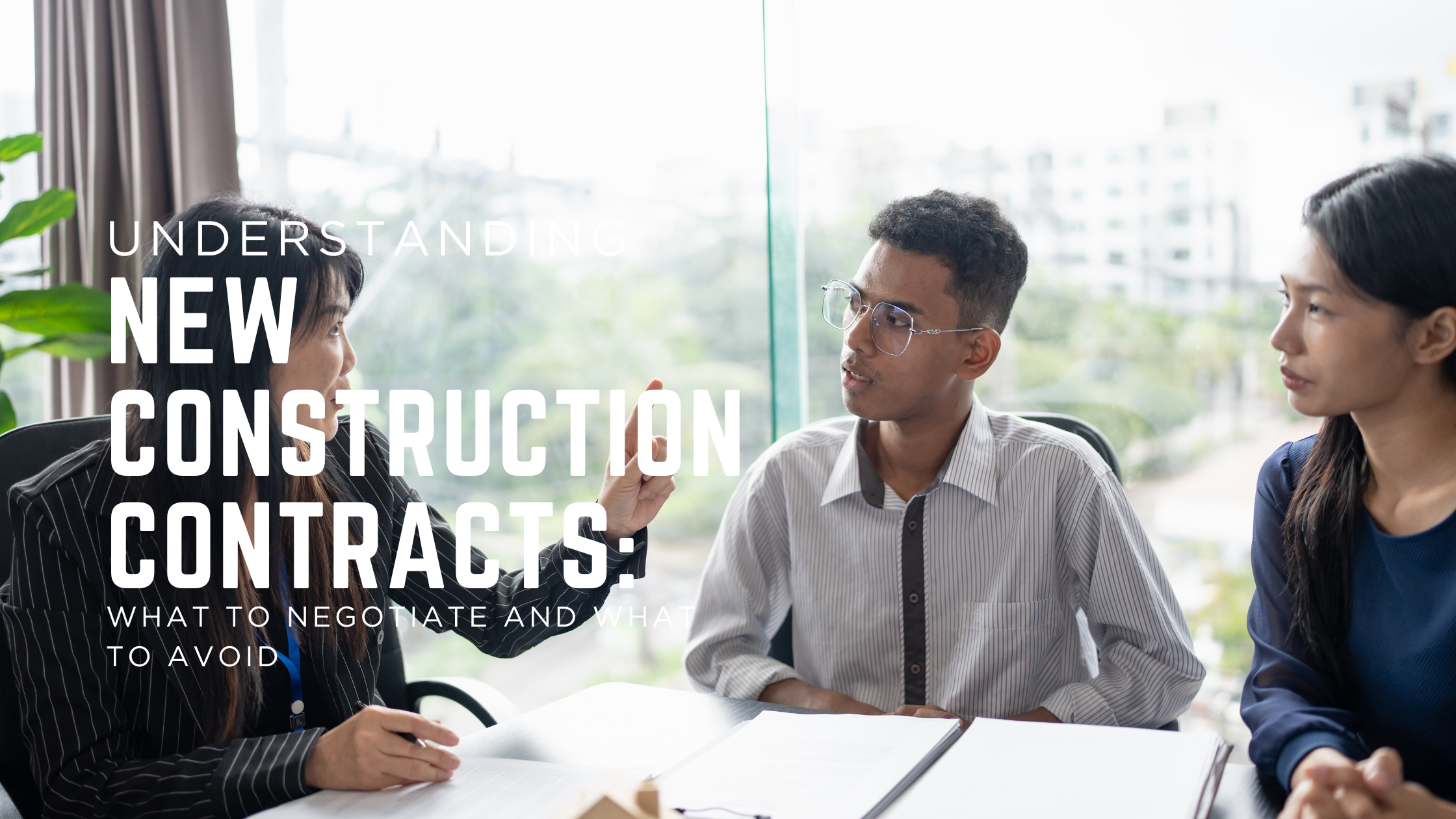 Understanding New Construction Contracts: What to Negotiate and What to Avoid