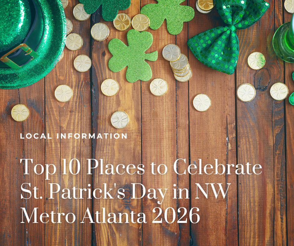 Top 10 Places to Celebrate St. Patrick's Day in NW Metro Atlanta 2026