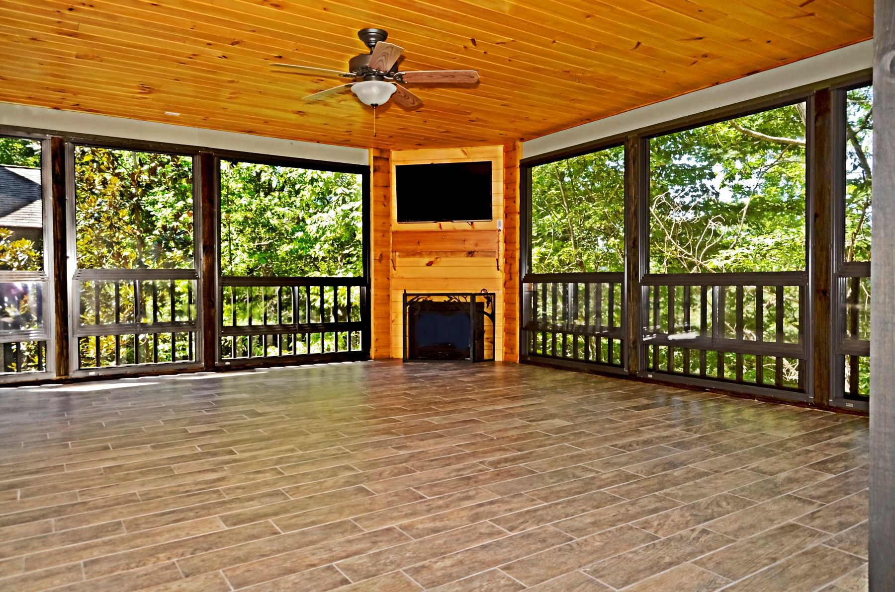 Screened porch