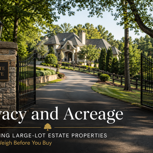 Privacy and Acreage: Evaluating Large-Lot Estate Properties