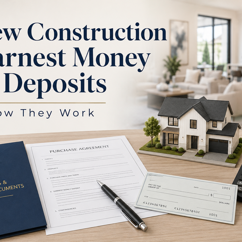 New Construction Earnest Money and Deposits: How They Work
