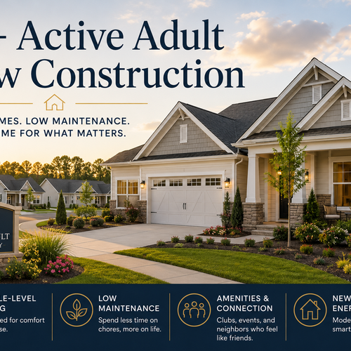 Building New in a 55+ Community: New Construction Options