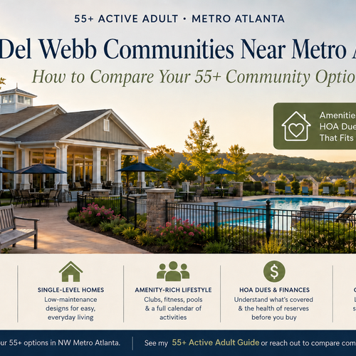 Del Webb Communities Near Metro Atlanta: What to Know