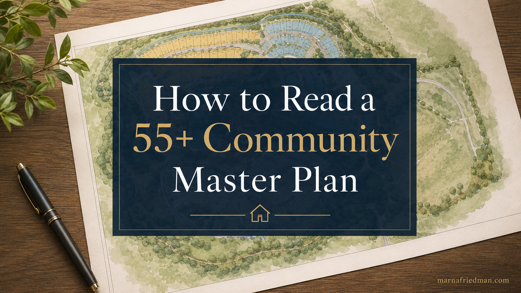 Read a 55+ master plan - Marna Friedman, Top 55+ Realtor