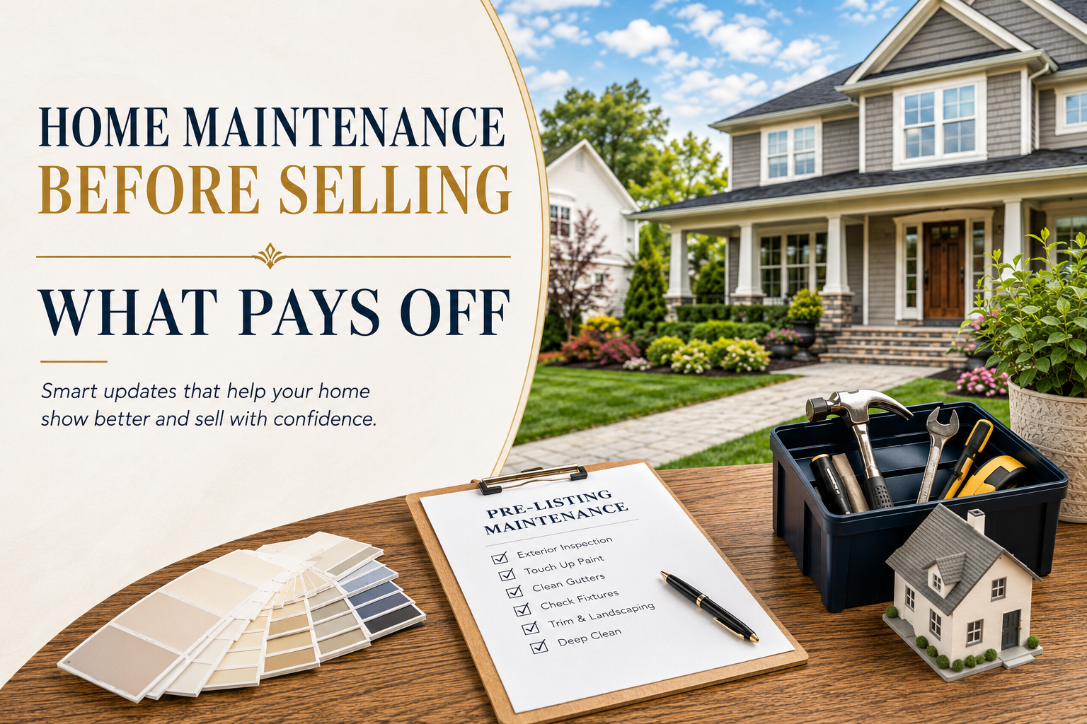 Home Maintenance Before Selling around NW Metro Atlanta - Marna Friedman