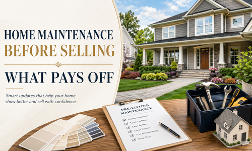 Home Maintenance Before Selling: What Pays Off