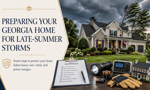 Preparing Your Georgia Home for Late-Summer Storms