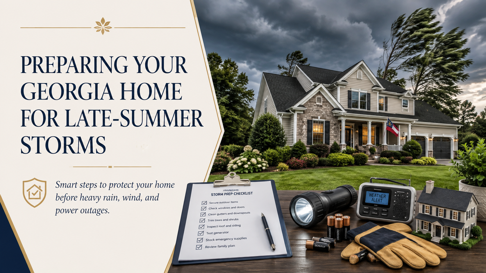 Preparing Your NW Metro Atlanta home for summer storms