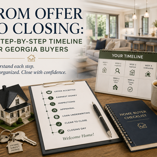 From Offer to Closing: A Step-by-Step Timeline for Georgia Buyers