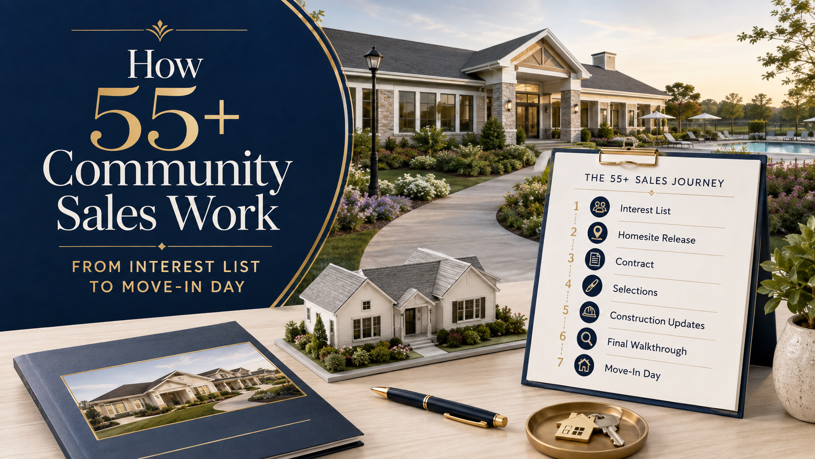 55+ Community Sales Process Explained | Marna Friedman
