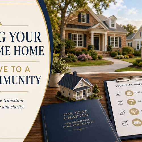 Selling Your Longtime Home to Move to a 55+ Community