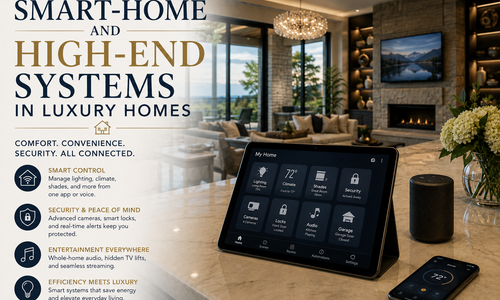 Smart-Home and High-End Systems in Luxury Homes