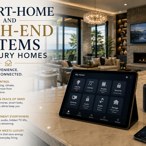 Smart-Home and High-End Systems in Luxury Homes