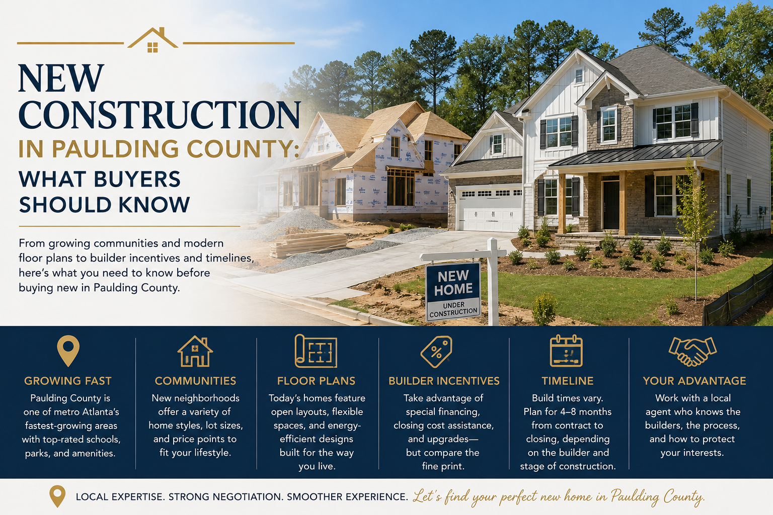 New Construction in Paulding County, GA | Marna Friedman