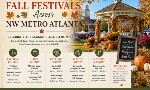 Fall Festivals Across NW Metro Atlanta