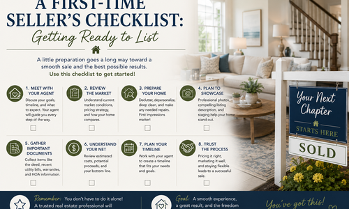 A First-Time Seller's Checklist: Getting Ready to List