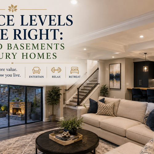 Terrace Levels Done Right: Finished Basements in Luxury Homes