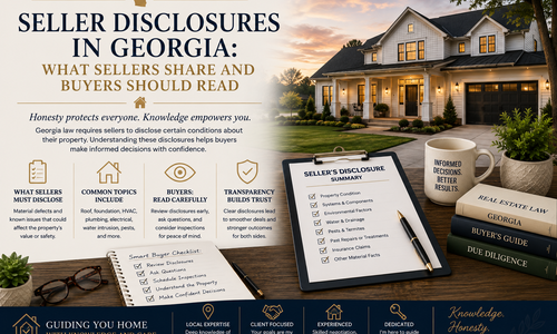 Seller Disclosures in Georgia: What Sellers Share and &hellip;