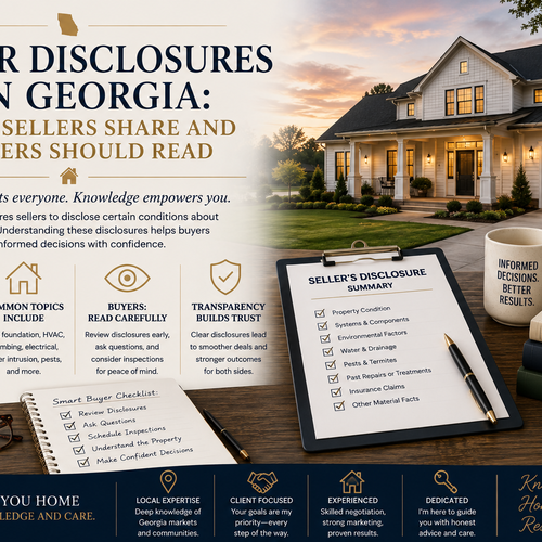 Seller Disclosures in Georgia: What Sellers Share and Buyers Should Read